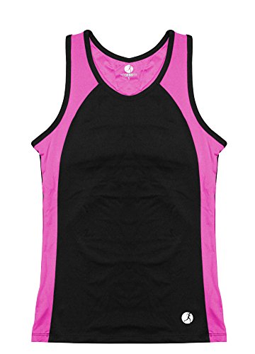 Necessity Women's Athletic Performance Tank Top with Built in Sport Bra