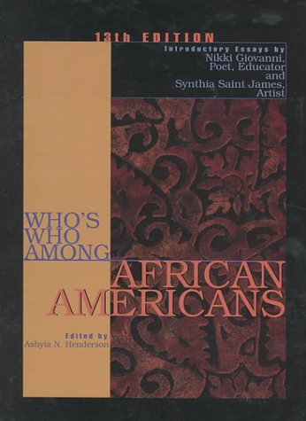Who's Who Among African Americans by Gale Group                       (Creator)