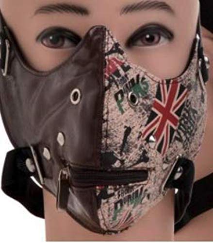 Algopix Similar Product 4 - UK Union Jack Flag Vinyl Half Face