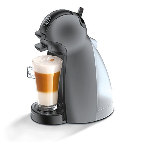Krups Nescafe Dolce Gusto Piccolo KP 100B - Cafetera (Independiente, Antracita, Sistema de cápsulas, Cápsulas, Caffe lungo, Capuchino, Café expreso,...