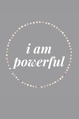 I Am Powerful: grid journal