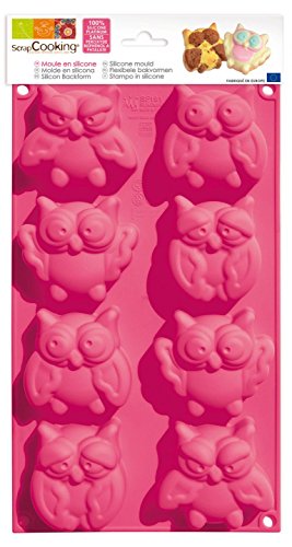 Algopix Similar Product 10 - ScrapCooking 3154 Silicone Owl Mold