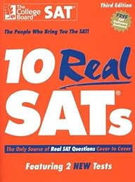 10 Real SATs, Third Edition