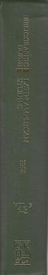 Bibliographic Guide to Latin American Studies 1998
