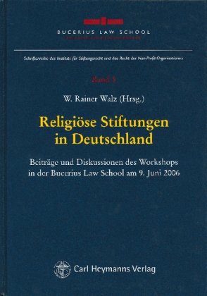 Religi&ouml;se Stiftungen in Deutschland by unknown