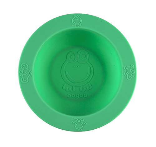 Oogaa Baby Feeding Bowl Silicone - Sea Green