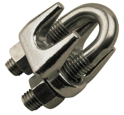 Algopix Similar Product 7 - SeaDog Line Wire Rope Clip stainless