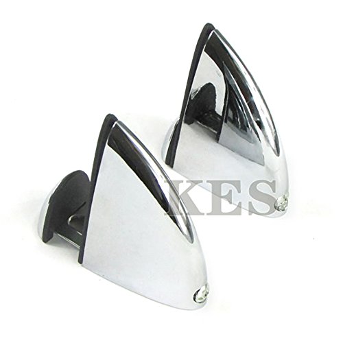 KES HSB300A-P2 Solid Metal Adjustable Wood/Glass Shelf Bracket Wall Mount 2 Pcs or One Pair SMALL, Polished Chrome
