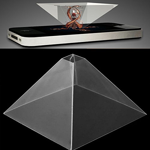 Algopix Similar Product 4 - Hanbaili 3D Holographic Display Pyramid
