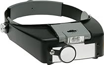 SE MH1047L Illuminated Multipower LED Binohead Magnifier