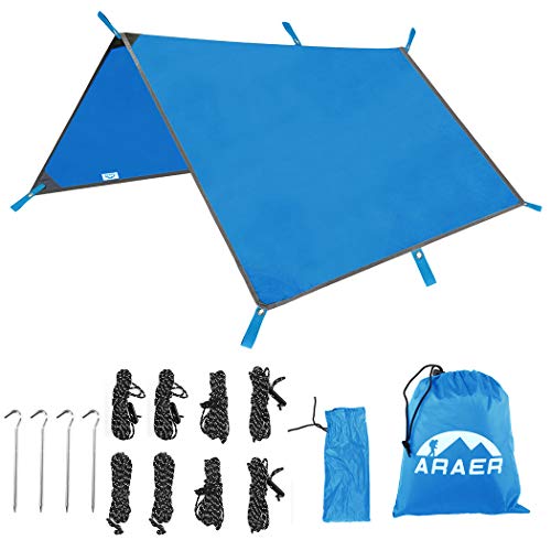 Algopix Similar Product 17 - ARAER Tent Tarp Hammock Rain Fly 114