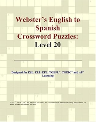 Webster's English to Spanish Crossword Puzzles: Level 20