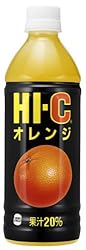 HI-C オレンジ 500ml PET×24本