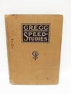 Gregg speed studies 1917 [Hardcover]