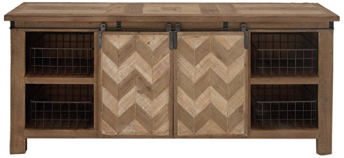 Algopix Similar Product 12 - Benzara Ajanta Wood Console Cabinet 70