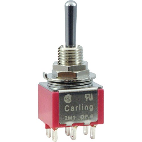 Algopix Similar Product 11 - Switch  Carling Mini Toggle DPDT