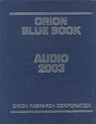 Orion Blue Book Audio 2003