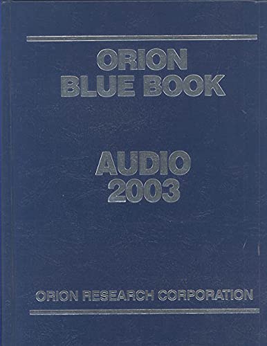 Orion Blue Book Audio 2003 by unknown author