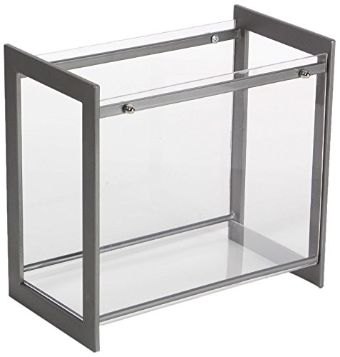 Algopix Similar Product 17 - Benzara Stylish Gray Metal Acrylic