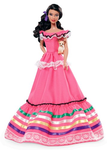 barbie collector dolls of the world mexico doll