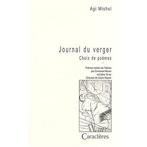 Journal du verger : Choix de poèmes