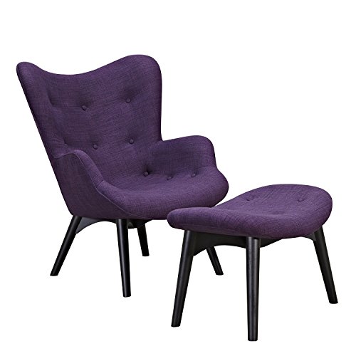 Algopix Similar Product 2 - NyeKoncept Aiden Chair in Plum Purple