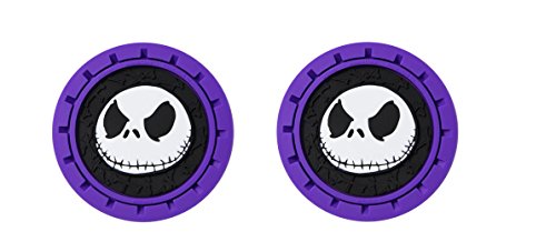 Disney NBC Bone Nightmare Before Christmas Jack Heavy Duty Rubber Auto Cup Holder Coaster 2pc