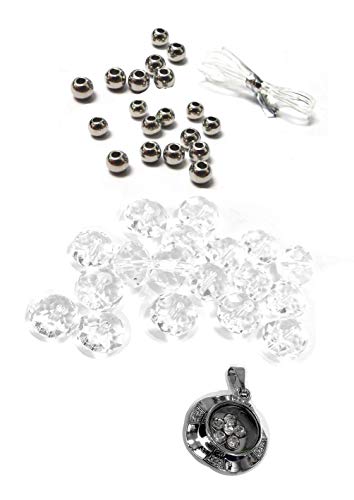 Algopix Similar Product 13 - Fiona Crystal 09111604 Spinner Charm