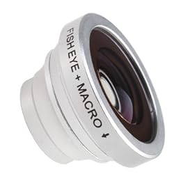 Fisheye Macro Lens for HTC EVO 3D i9100 DC123S Mobile Phone