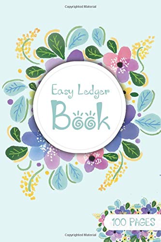 Easy Ledger Book: Checking Account Transaction Register with 6 Column To Track Budget and Record Daily Income, Balance & Expenses (Personal Budget & Debt) by Mazing Publishing