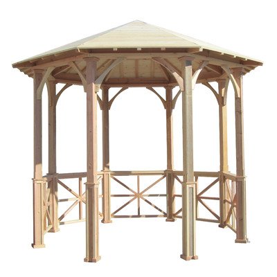 Algopix Similar Product 11 - 10 Ft. W x 10 Ft. D Wood Gazebo