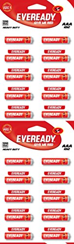 veready CZN Battery Red Hd AAA 1012 Battery, Strip of 10 [Pack of 2]