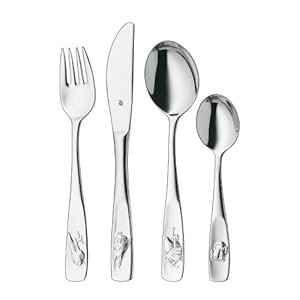 WMF Kids Cutlery Set Trains,Boats & Planes, 4 pieces