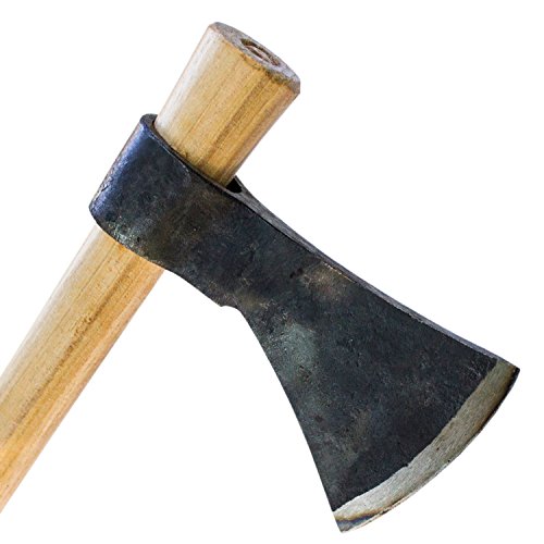 Small 16 inch Hand Forged Steel Mouse Throwing Tomahawk Axe Hatchet