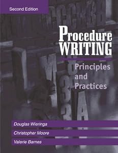 Procedure Writing: Principles and Practices by Douglas Wieringa