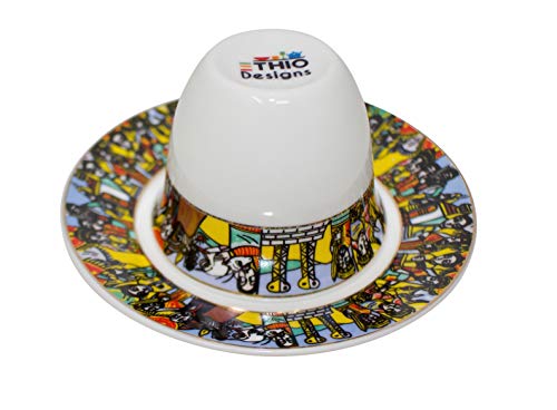 Algopix Similar Product 19 - EthiopianEritrean Coffee Cups Set