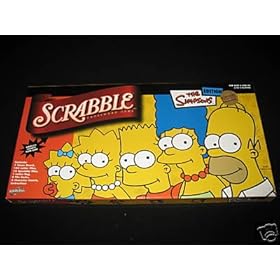 Click to buy The Simpsons Scrabble from Amazon! Click to buy The Simpsons Scrabble from Amazon!