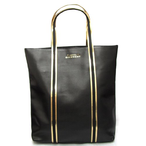 givenchy纪梵希大手提袋包铆钉付黑色黄金水货ami 195
