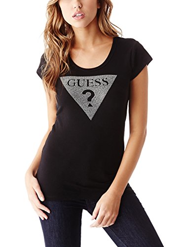 GUESS Women's Tracy Rhinestone Tee