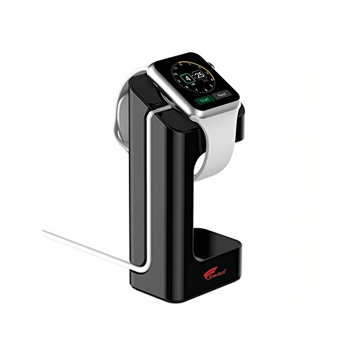 Hausbell Apple Watch Stand 2015 Newest Version , Apple Watch Charging Stand Station Dock Platform for 38/42mm All Models (Black)