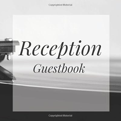 Reception Guestbook: Record Retro Vinyl Birthday Party Anniversary Wedding Birthday Memorial Farewell Graduation Baby Shower Bridal Retirement Baptism ... Space/Milestone Keepsake Special Memories
