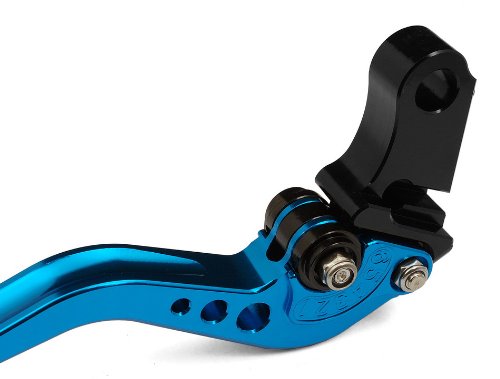 

areyourshop One pair of Blue CNC Aluminum Short Motor Sport Clutch Brake Levers Set for KAWASAKI NINJA 250R 2008 2009 2010 2011 2012 (K-25/F-25)