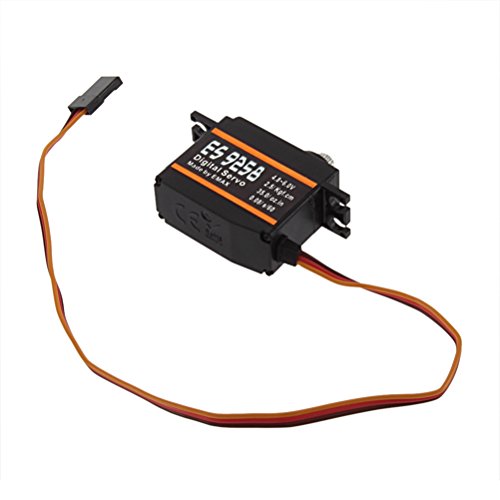 

Foxnovo ES9258 Mini High Speed Metal Gear Digital Servo for RC Helicopter (Black)