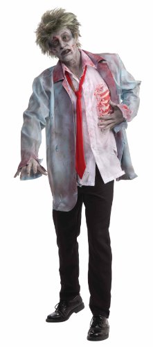 Men's Zombie Man Costume, Multi-Colored, One Size