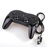 Donop Negroid Classic Controller Console Gampad Gaming Pad Joypad Pro for Nintendo Wii 2 Pack