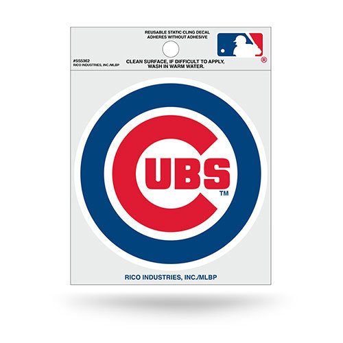 Express Chicago Cubs Small Window Cling