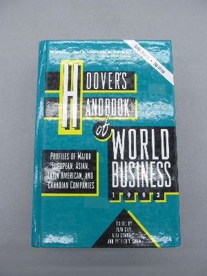 Hoover's Handbook of World Business, 1995-1996 by Gary Hoover