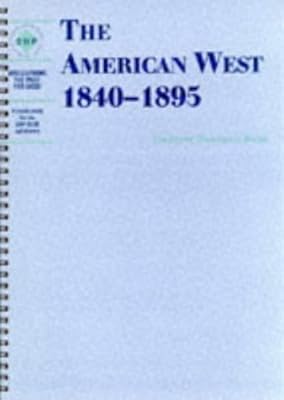 American West: the Struggle for the Plains 1849-1895: Teacher's Resource Book