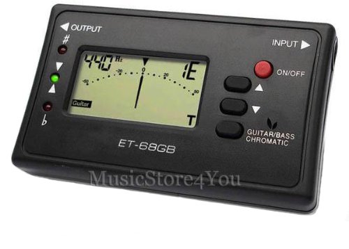 Algopix Similar Product 20 - Chromatic TUNER ET68GB for Guitar or