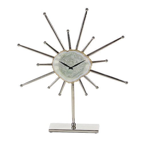 Algopix Similar Product 2 - Benzara Trendy Metal Stone Sculpture